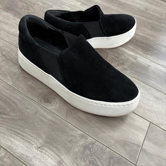 Vince Warren platform sneakers (Black) - Picture 2 of 5